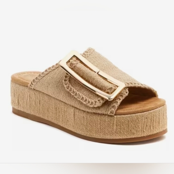 🤎🔹️Kelsi Dagger 🔹️ Women's NaturalDover Platform Sandals